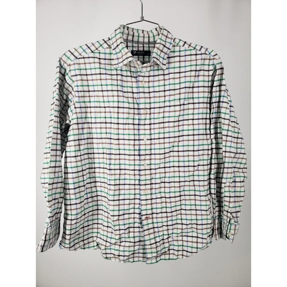 Daniel Cremieux Colorful Plaid Striped‎ Mens Size XL Button Down Long Sleeve